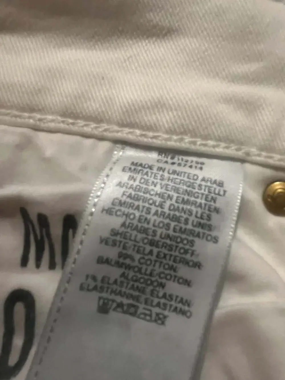 🔥True Religion x Manchester United Limited Edition White Denim Jeans collab siz